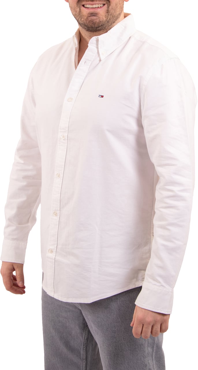 Tommy Jeans Tommy Jeans Reg Oxford Shirt Ext Beige