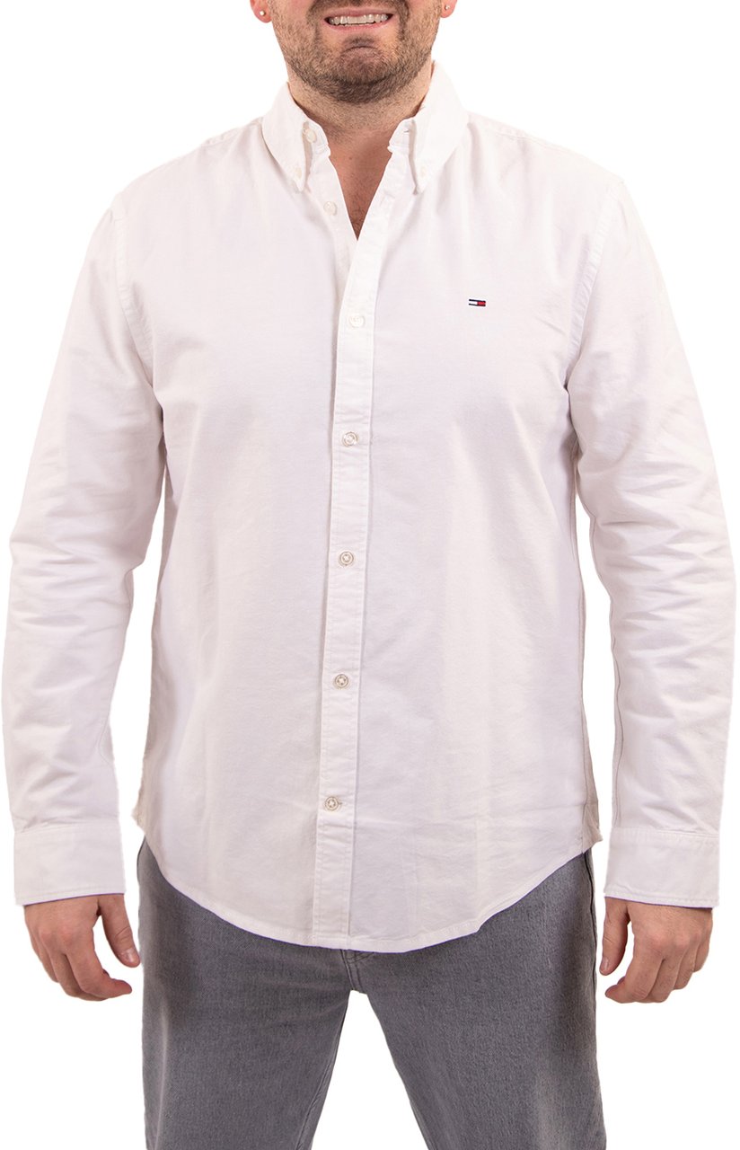Tommy Jeans Tommy Jeans Reg Oxford Shirt Ext Beige