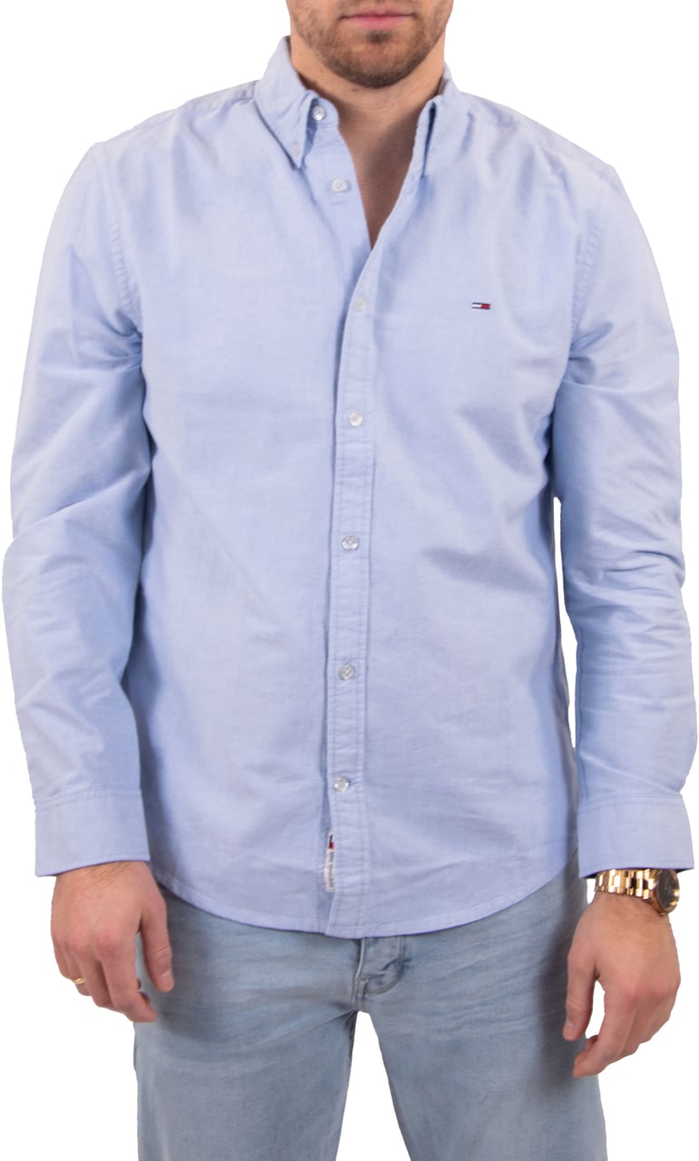 Tommy Jeans Tommy Jeans Reg Oxford Shirt Ext Blauw