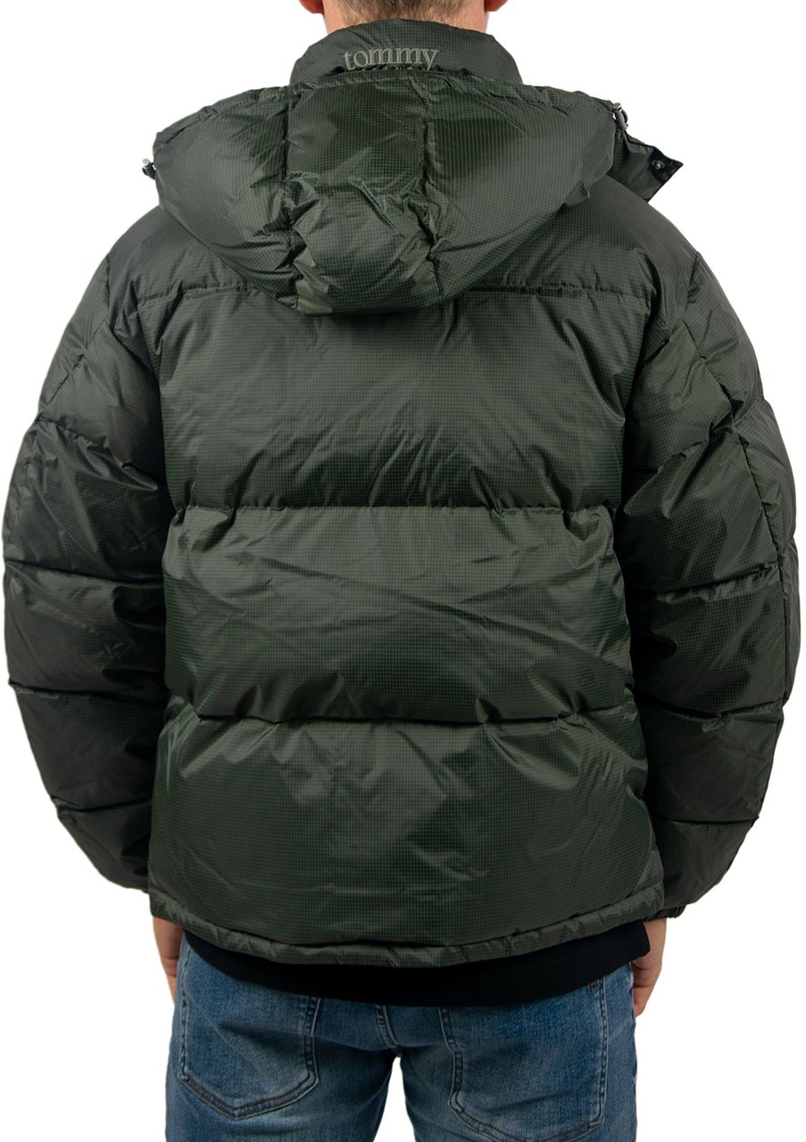 Tommy Jeans Alaska Down Puffer EXT Groen