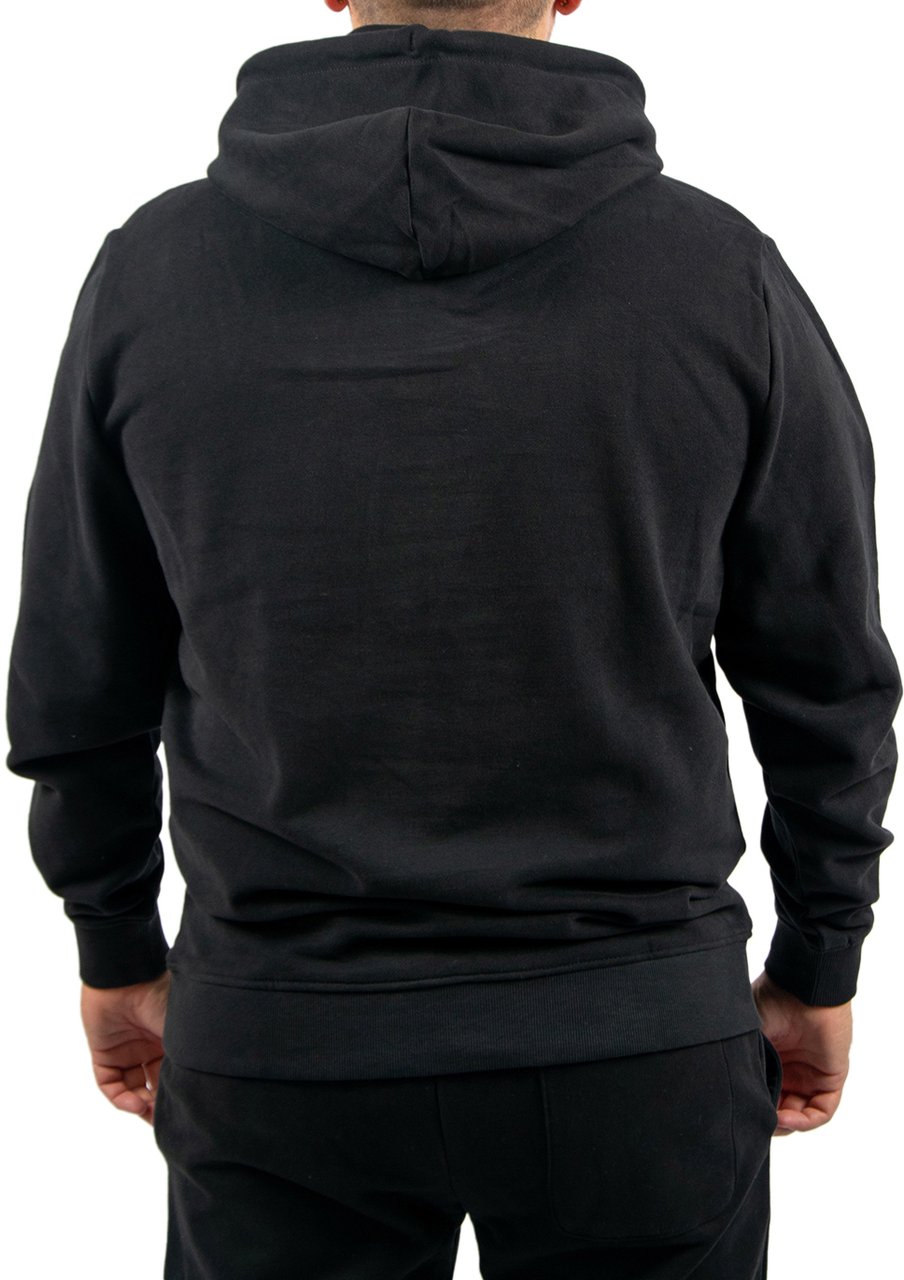 Tommy Jeans Reg RWB Flag Hoodie EXT Zwart