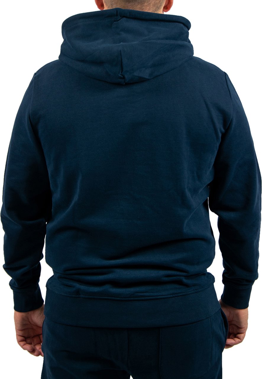 Tommy Jeans Reg RWB Flag Hoodie EXT Blauw