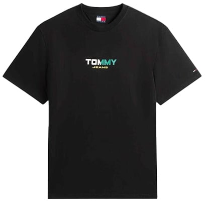 Tommy Jeans Tommy Jeans Rlx LA Backprint SS Tee Ext Zwart