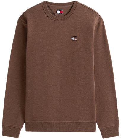 Tommy Jeans Tommy Jeans Reg Badge Crew Ext Bruin