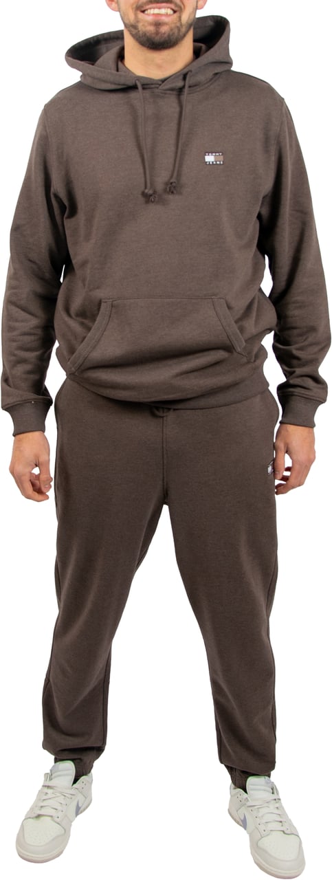 Tommy Jeans Tommy Jeans Reg Badge Hoodie Ext Bruin