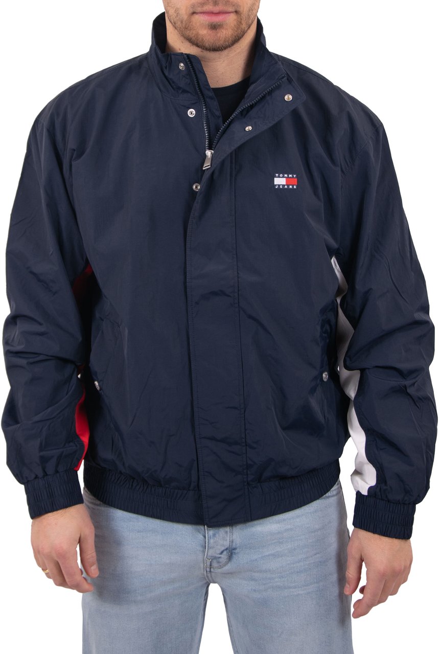 Tommy Jeans Tommy Jeans Heritage Flag Jacket Ext Blauw