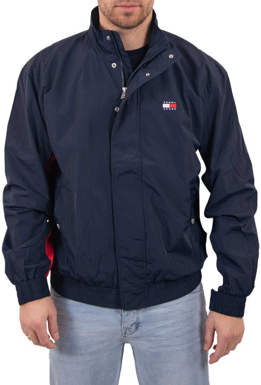 Tommy Jeans Heritage Flag Jacket Ext Blauw
