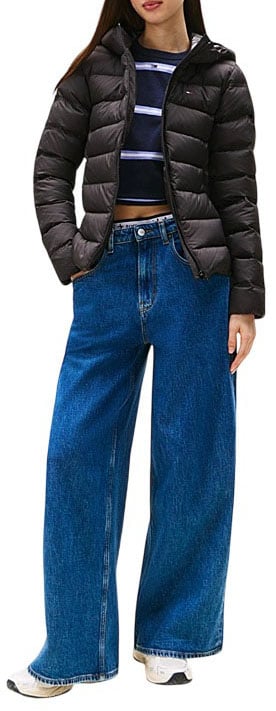 Tommy Jeans Coat Zwart