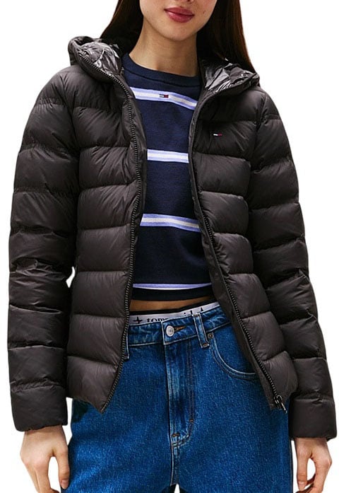 Tommy Jeans Coat Zwart