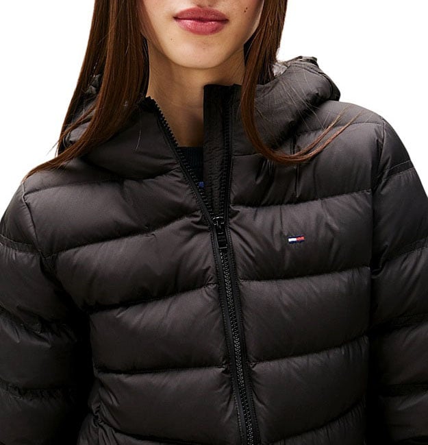 Tommy Jeans Coat Zwart