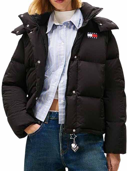 Tommy Jeans Coat Zwart