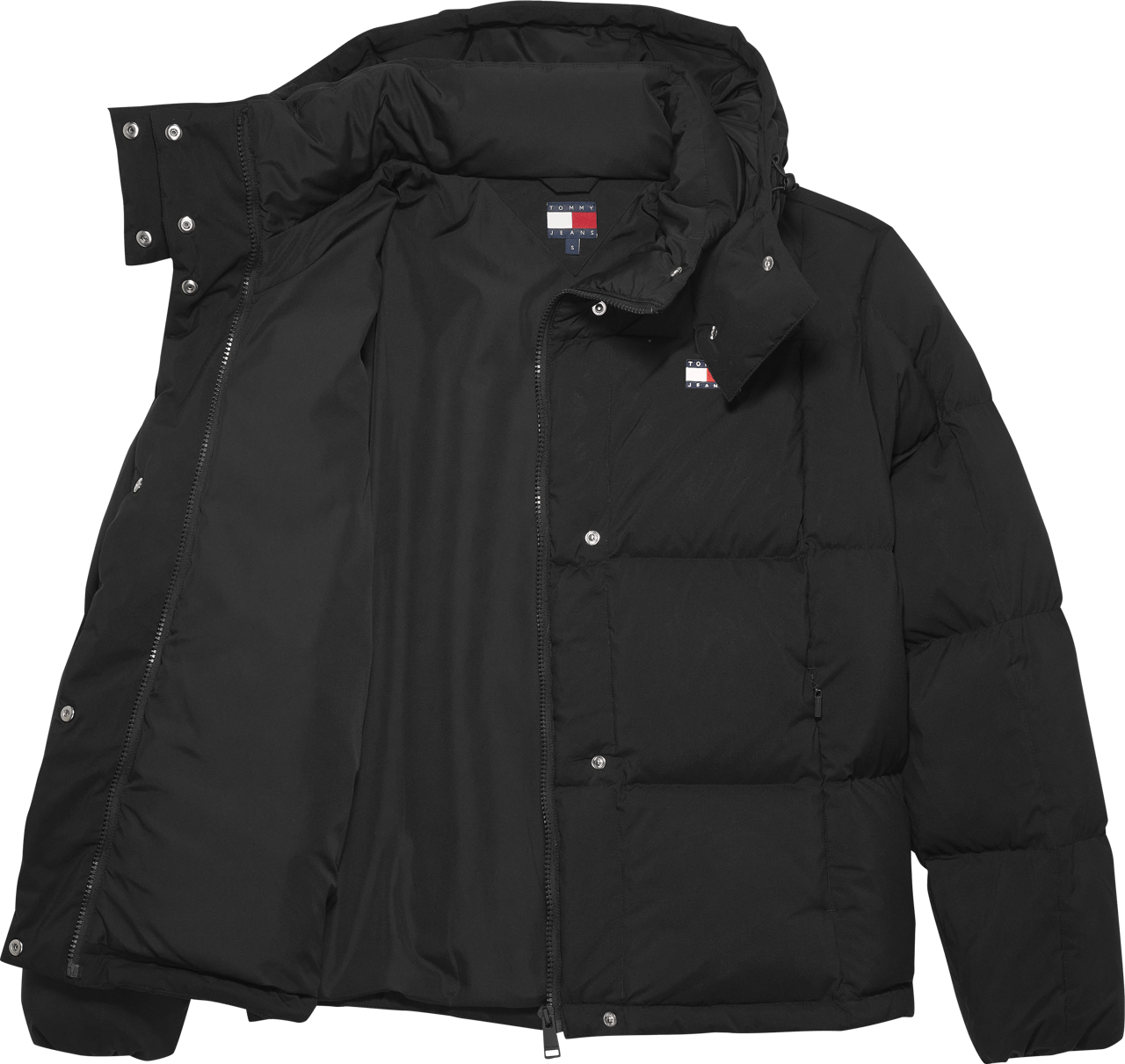 Tommy Jeans Coat Zwart