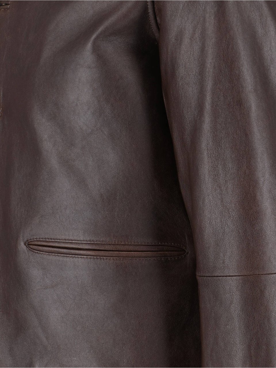 Tonywack Structured Brown Jacket With Refined Finish Bruin