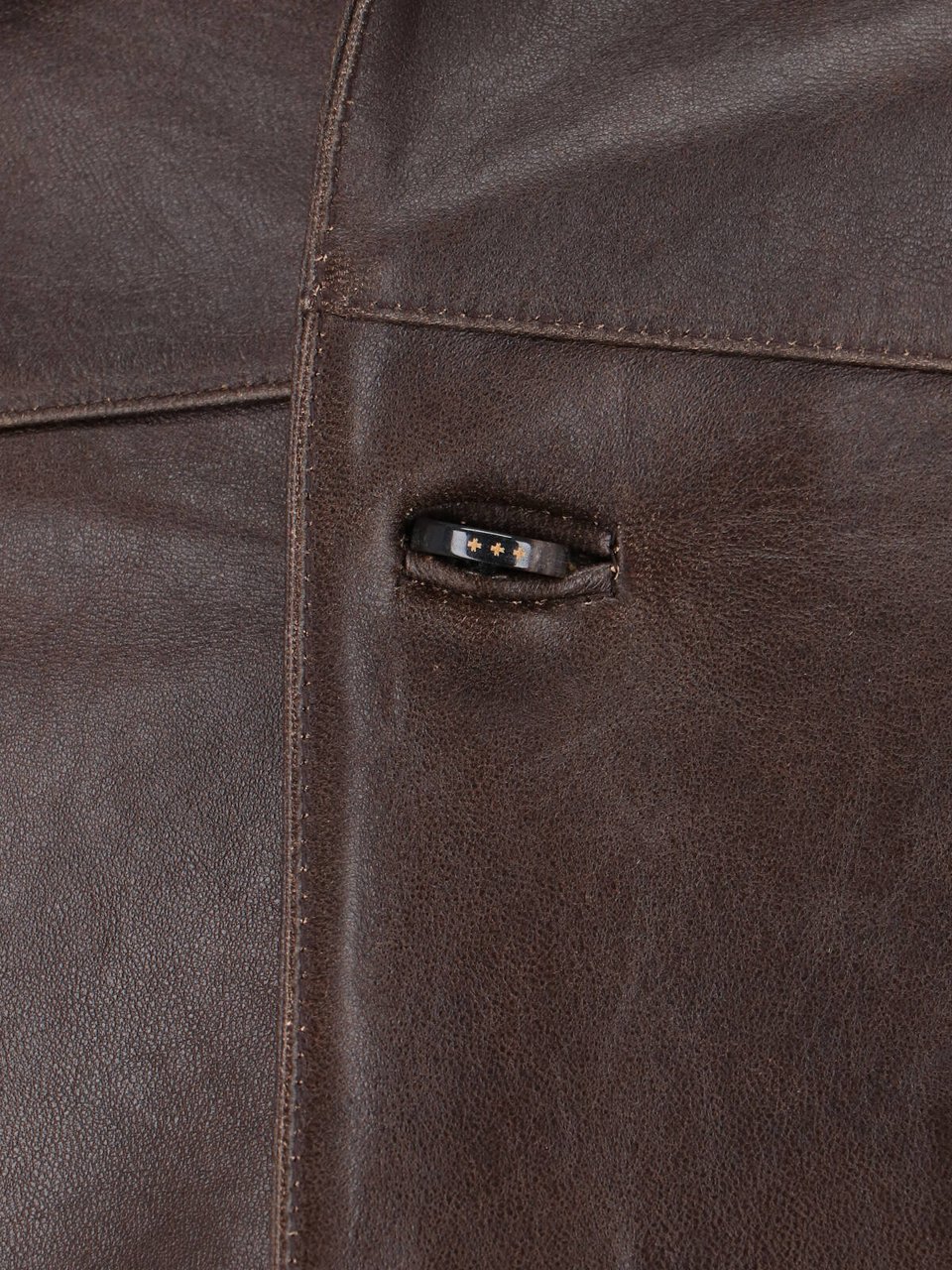 Tonywack Structured Brown Jacket With Refined Finish Bruin