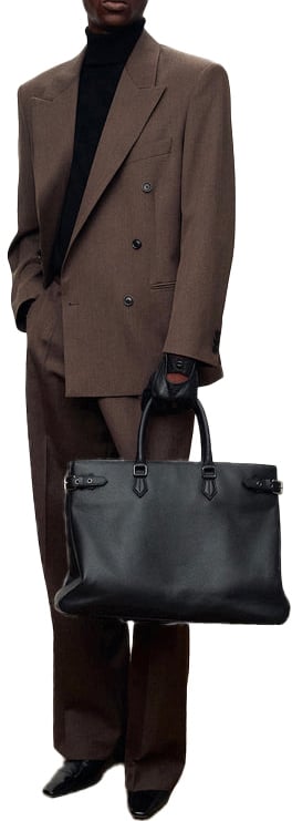 Tonywack Blazer Double-Breasted Melange Woo Hazelnut Divers