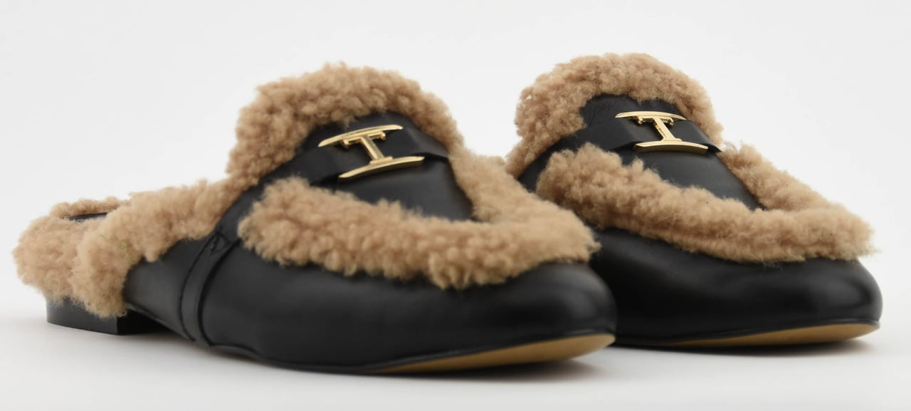 Toral Daphne Mules Black Zwart