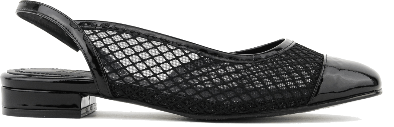 Toral Manhattan Ballerina Mesh Black Zwart