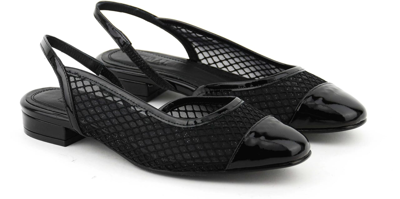 Toral Manhattan Ballerina Mesh Black Zwart
