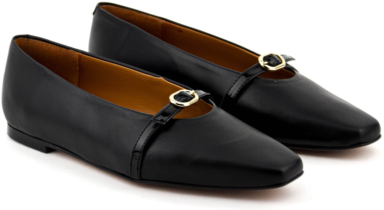 Toral Josephine Ballerina Black Zwart
