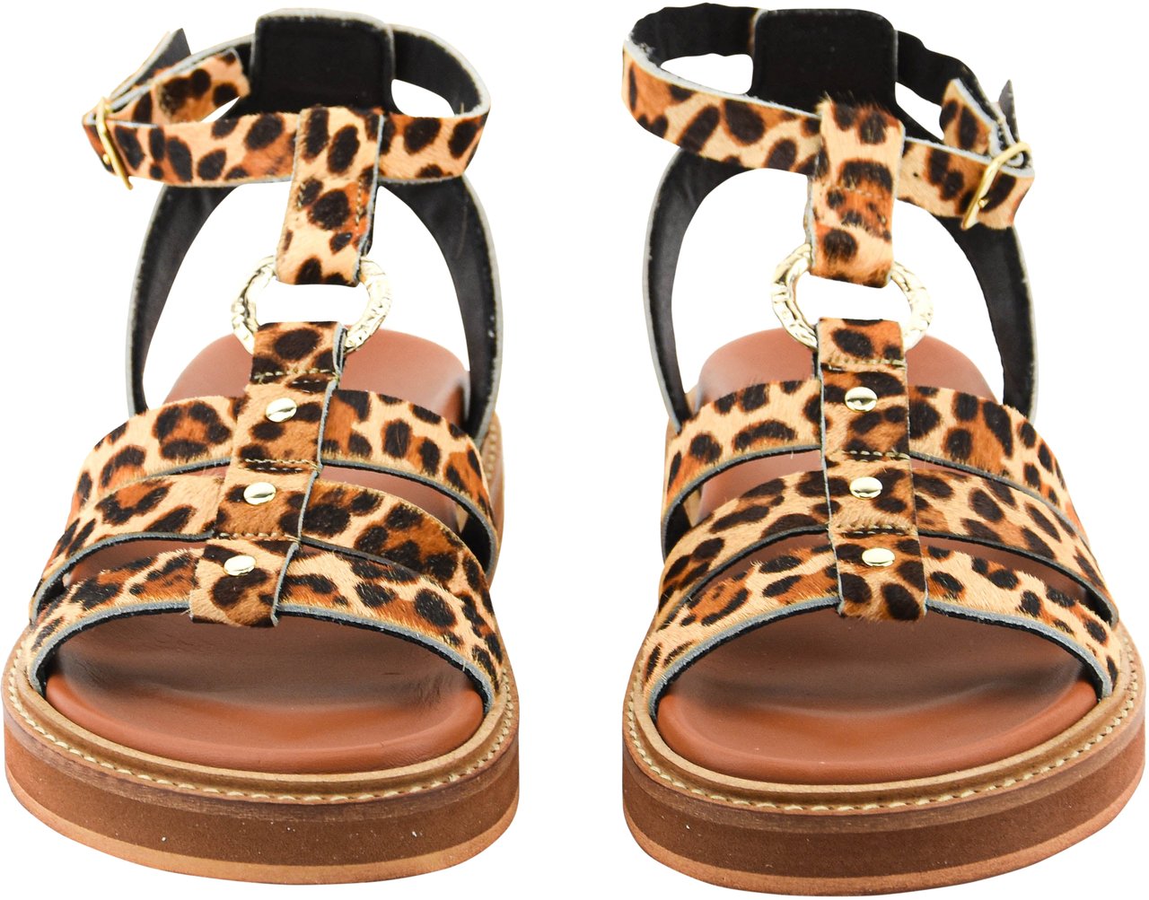 Toral Naxos Pony Sandal Bruin
