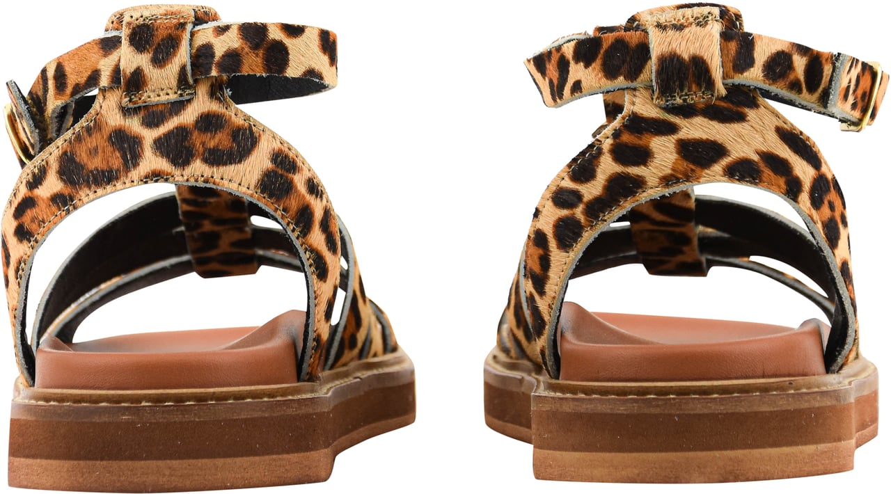 Toral Naxos Pony Sandal Bruin
