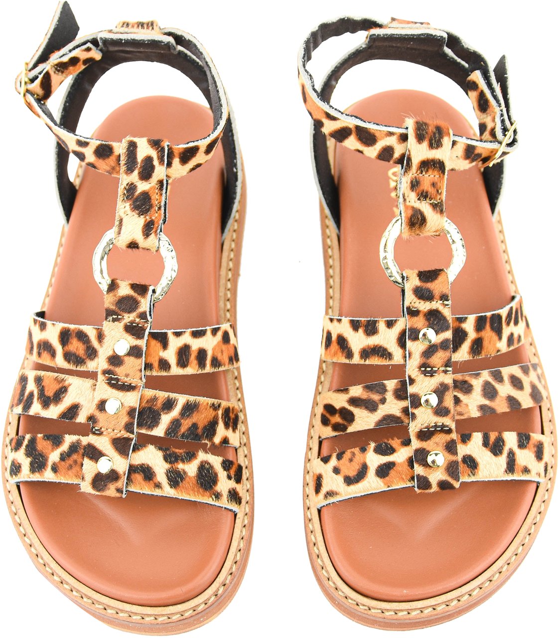 Toral Naxos Pony Sandal Bruin