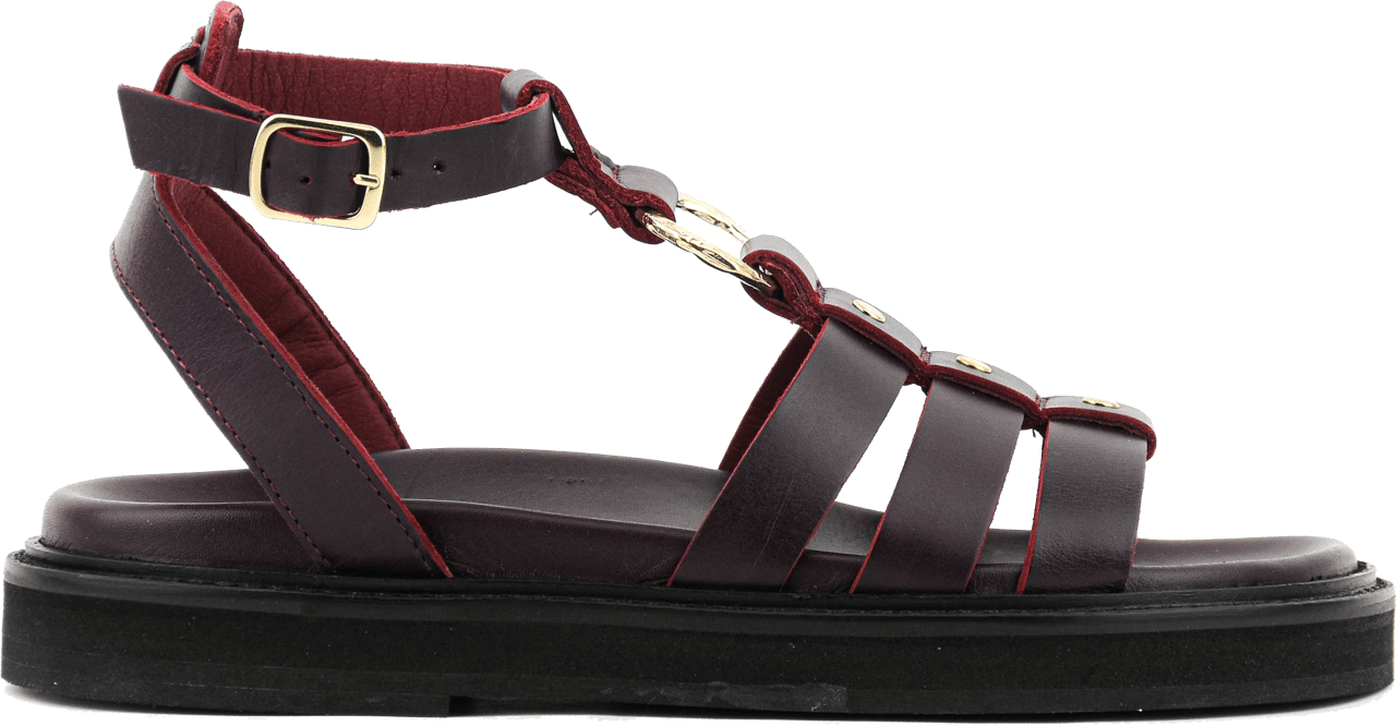 Toral Naxos Sandal Burgundy Rood