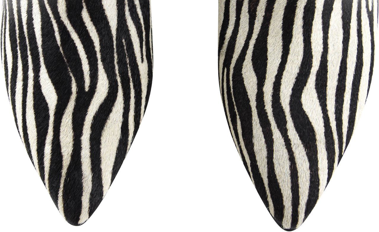 Toral Zebra Long Boot Wit