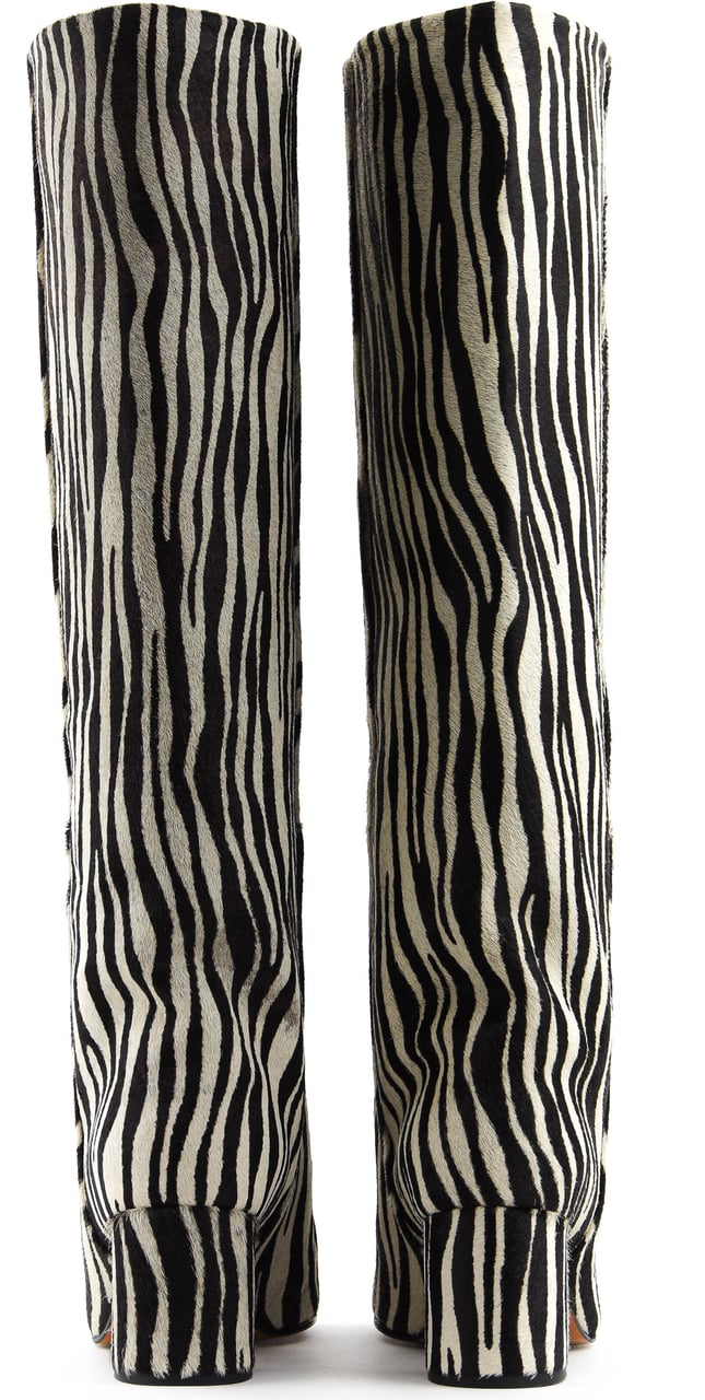 Toral Zebra Long Boot Wit