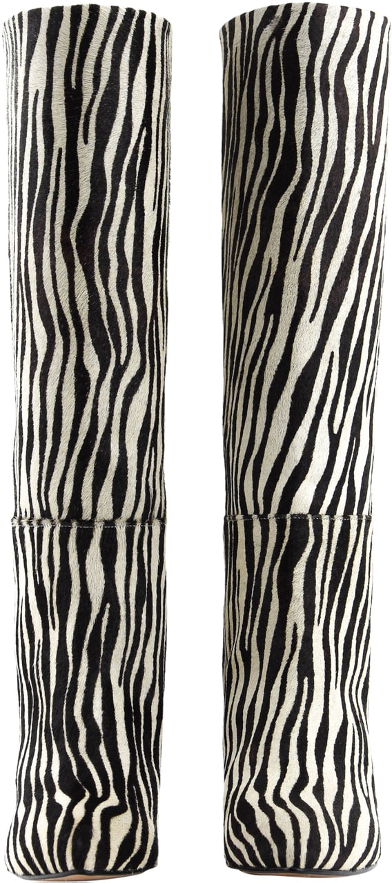 Toral Zebra Long Boot Wit