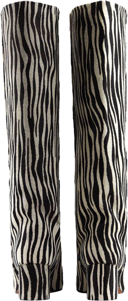 Toral Zebra Long Boot Wit