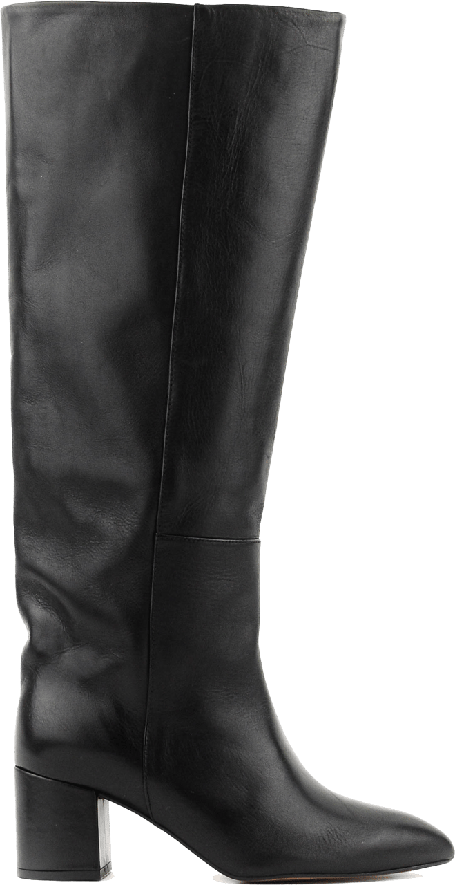 Toral Long Boot Extra Wide Black Zwart