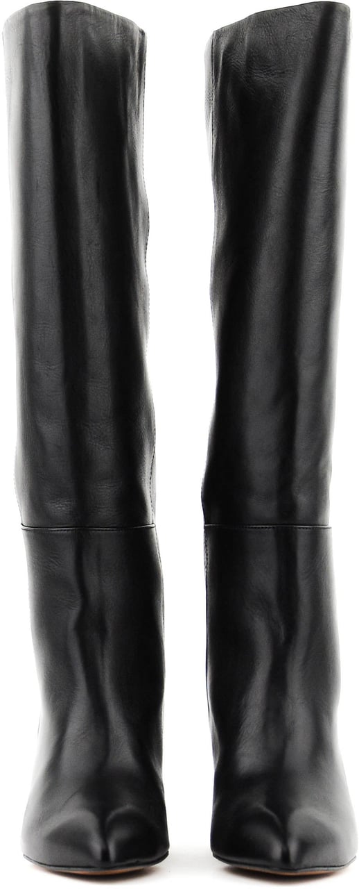 Toral Long Boot Extra Wide Black Zwart