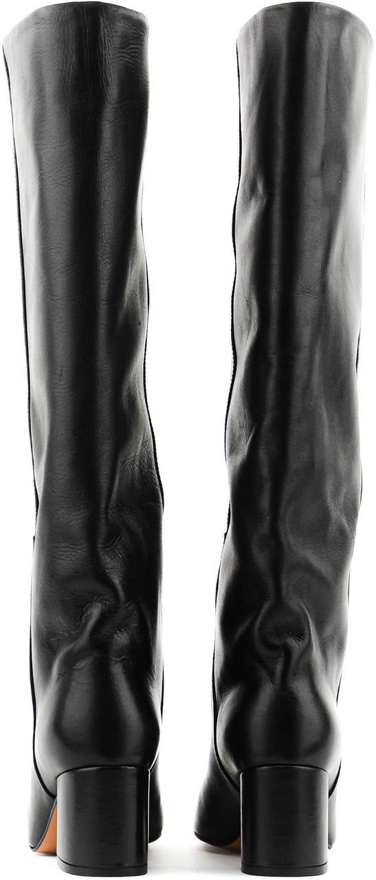 Toral Long Boot Extra Wide Black Zwart