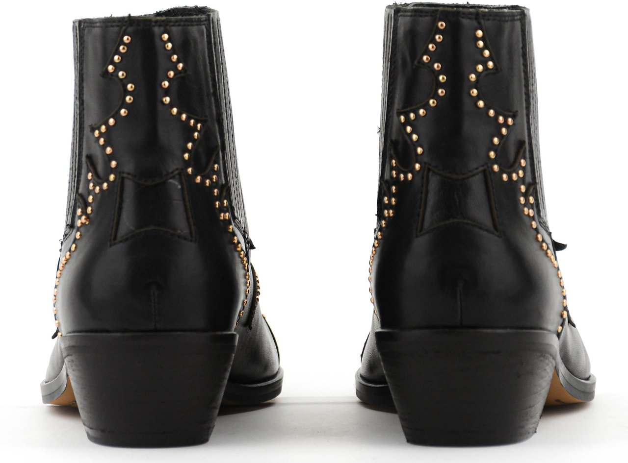 Toral Sonia Studs Bootie Black Zwart