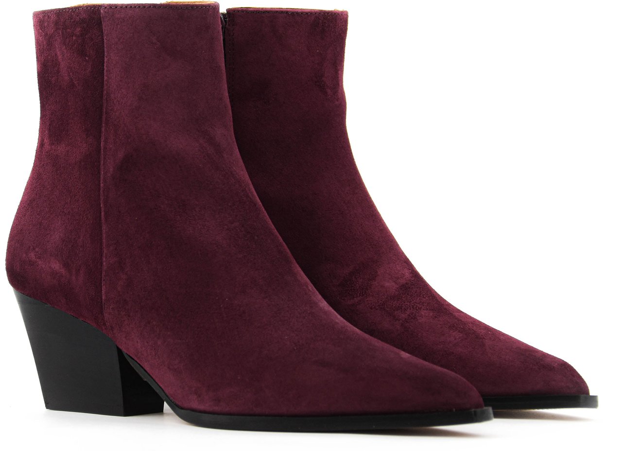 Toral Scarlet Bootie Burgundy Rood