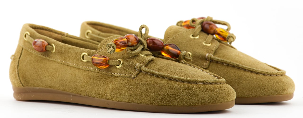 Toral Nahua Moccasine Mouse Beige