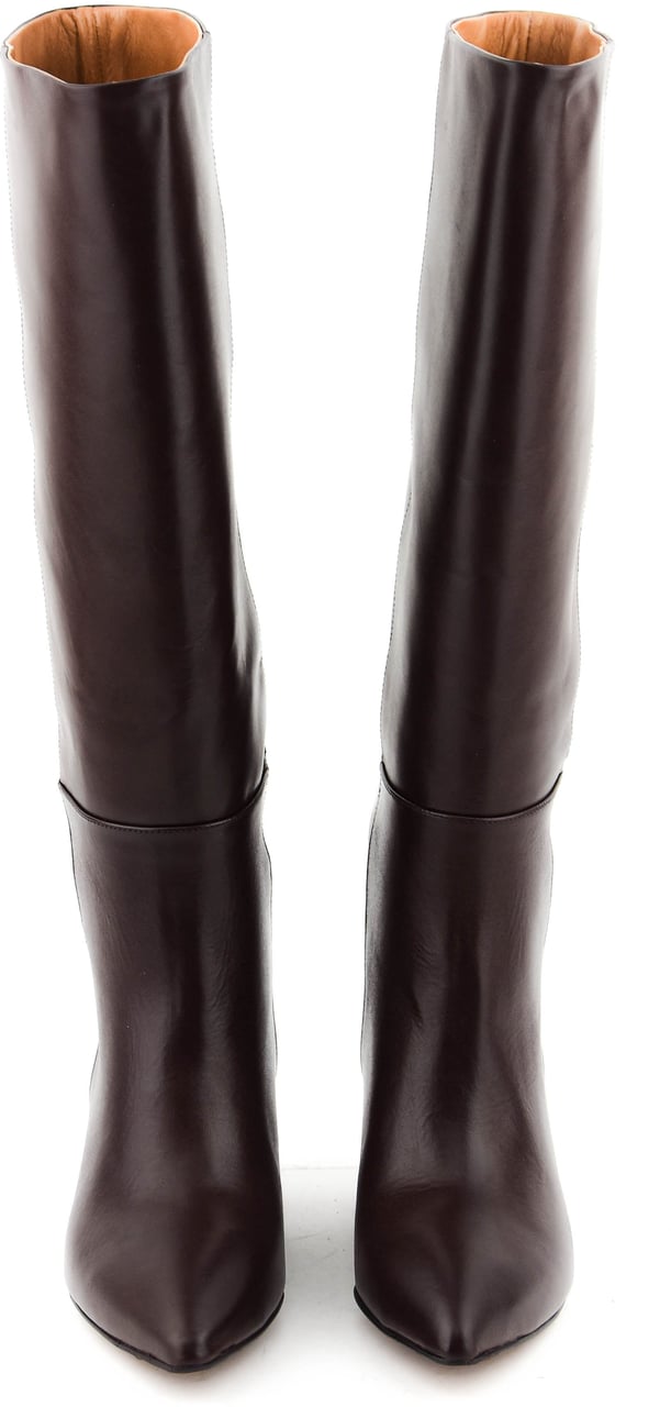 Toral Long Boot Extra Wide Bordeaux Rood