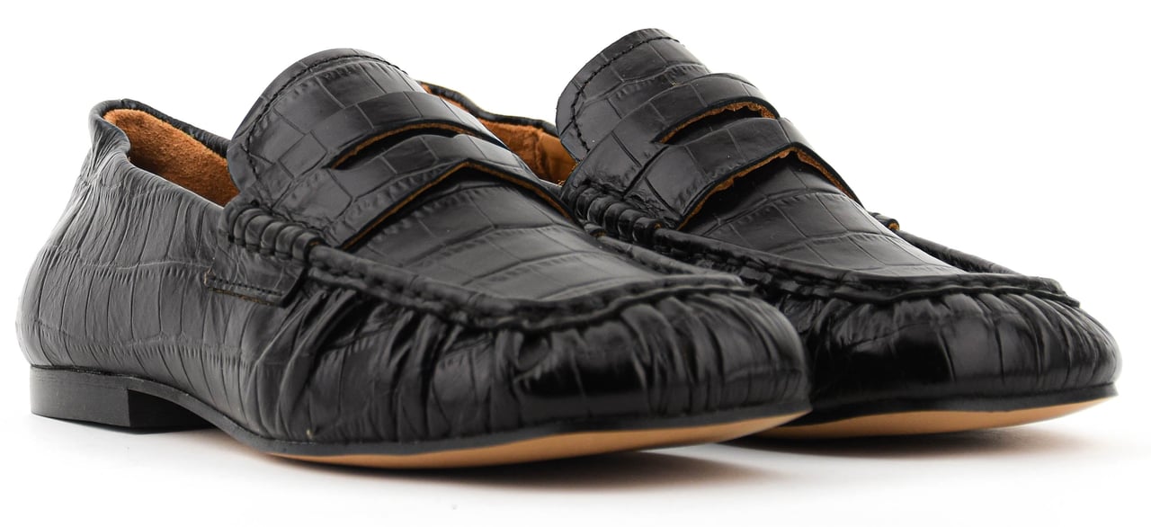 Toral Penny Loafer Black Zwart