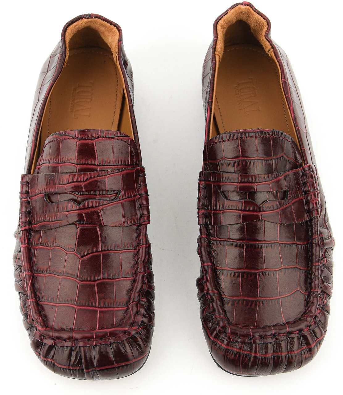 Toral Penny Loafer Bordeaux Rood