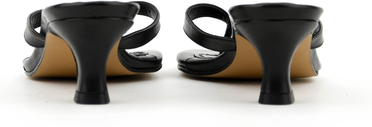 Toral Rocio Thong Sandal Black Zwart