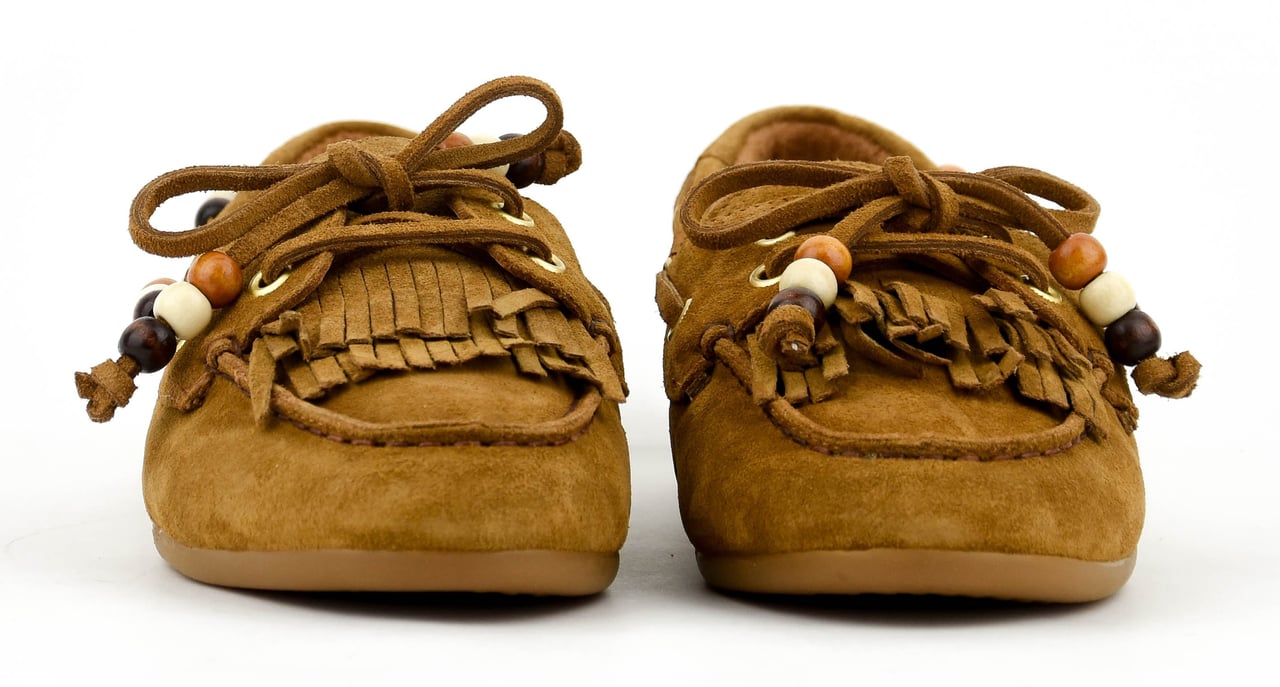 Toral Boat Shoe Fringes Tan Bruin