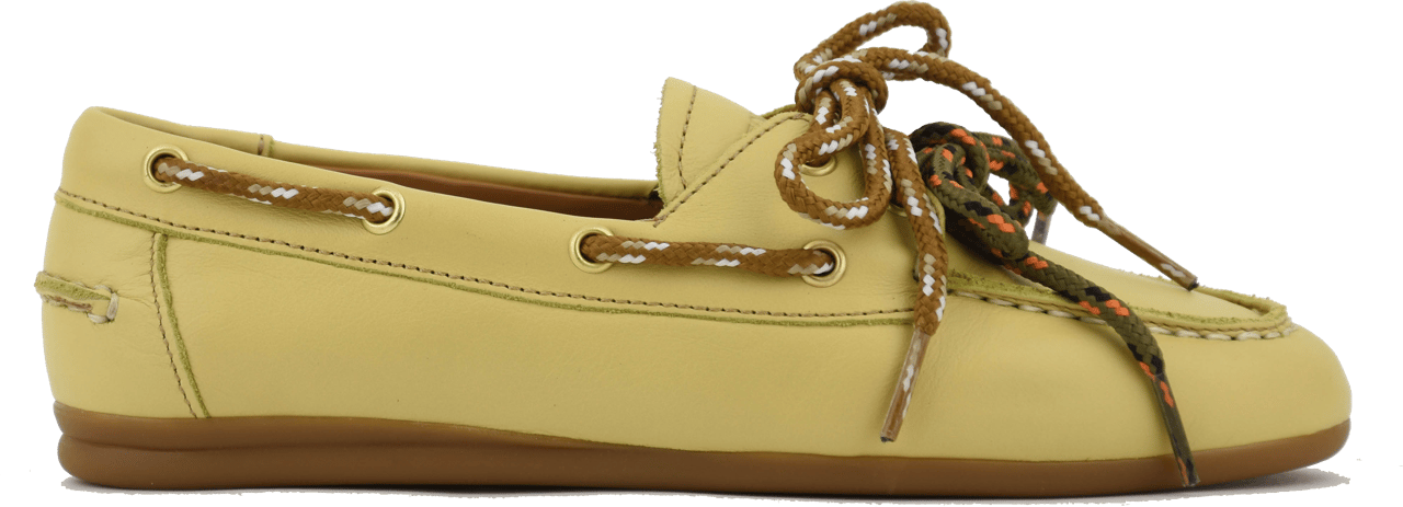 Toral Boat Shoe Yellow Geel