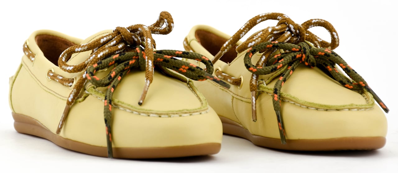 Toral Boat Shoe Yellow Geel
