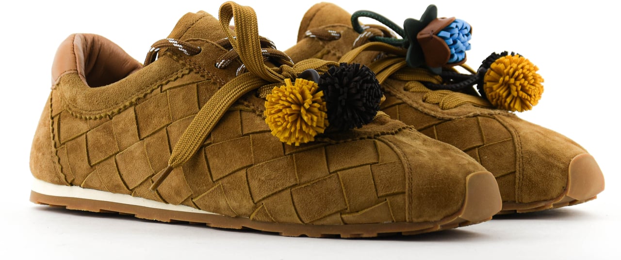 Toral Erin Sneaker Camel Suede Beige