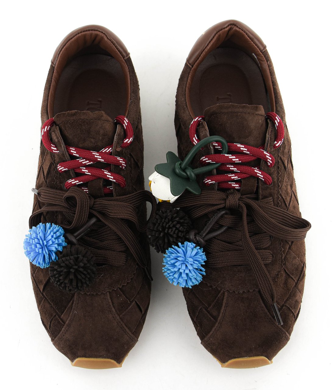 Toral Erin Sneaker Brownish Red Suede Bruin