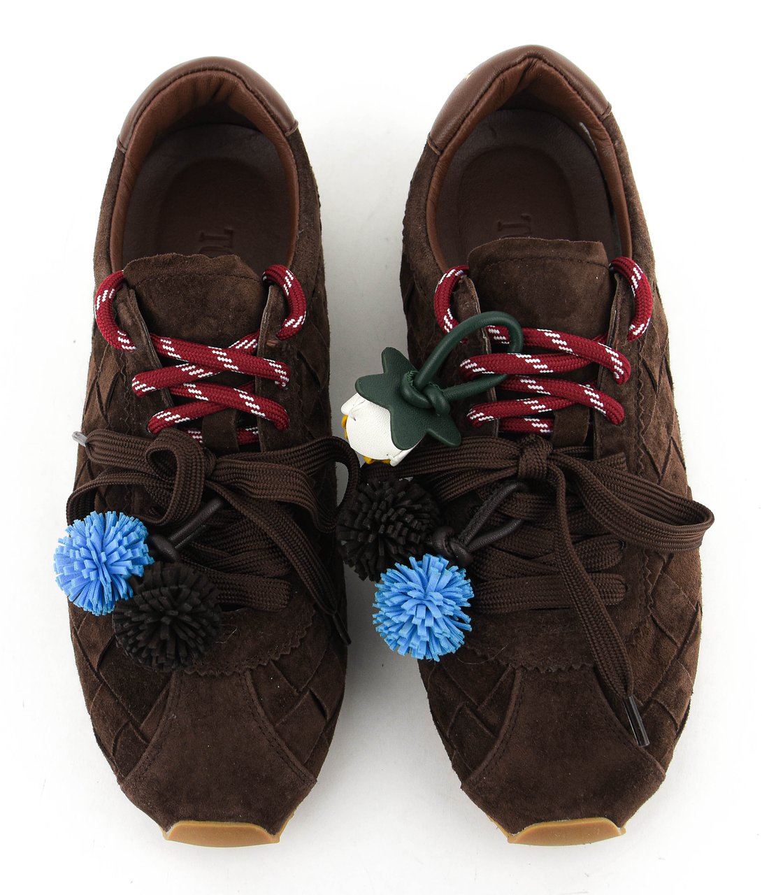 Toral Erin Sneaker Brownish Red Suede Bruin