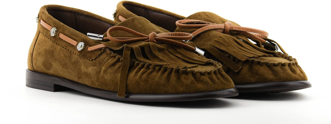 Toral Brittany Marron Suede Bruin