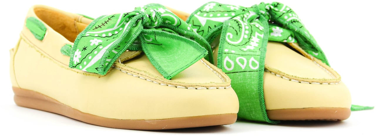 Toral Nahua Scarf Loafer Yellow Geel