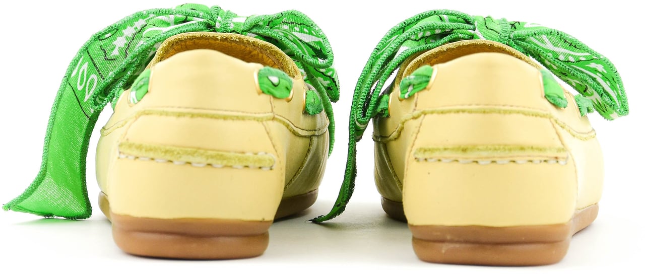 Toral Nahua Scarf Loafer Yellow Geel